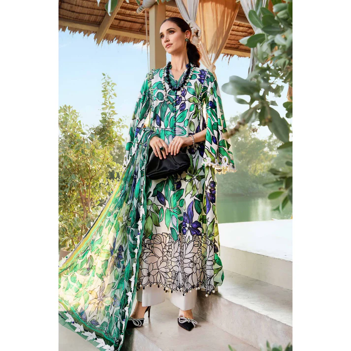 Maria B – M Prints (3PC Lawn) Green