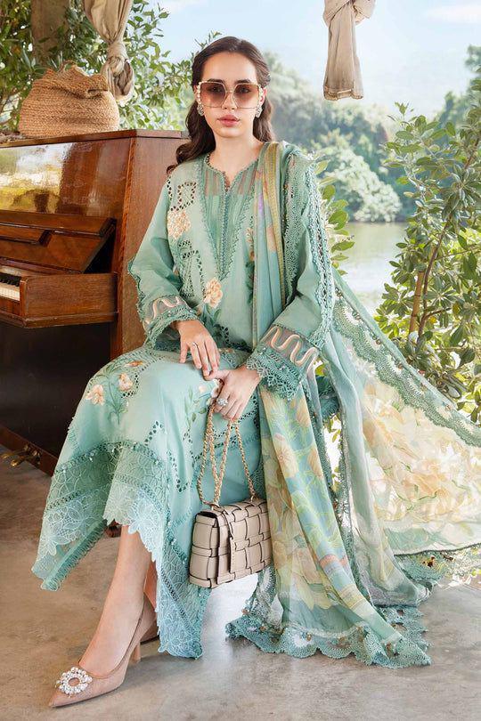 Women's Unstitched Embroidered Suit
