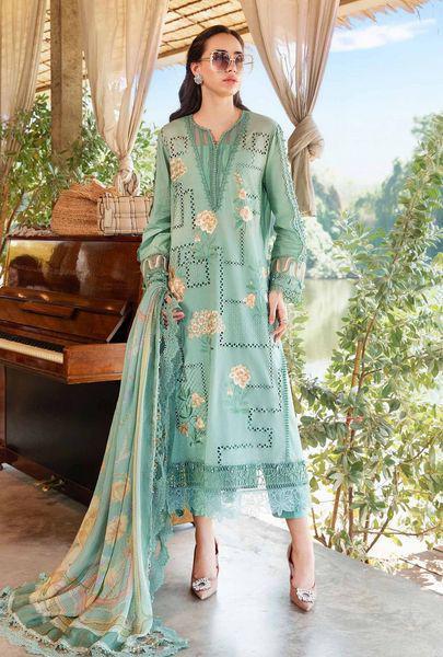 Women's Unstitched Embroidered Suit