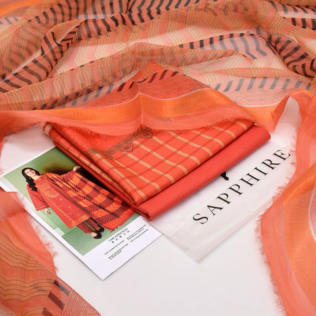 Sapphire 3PC Lawn Suits