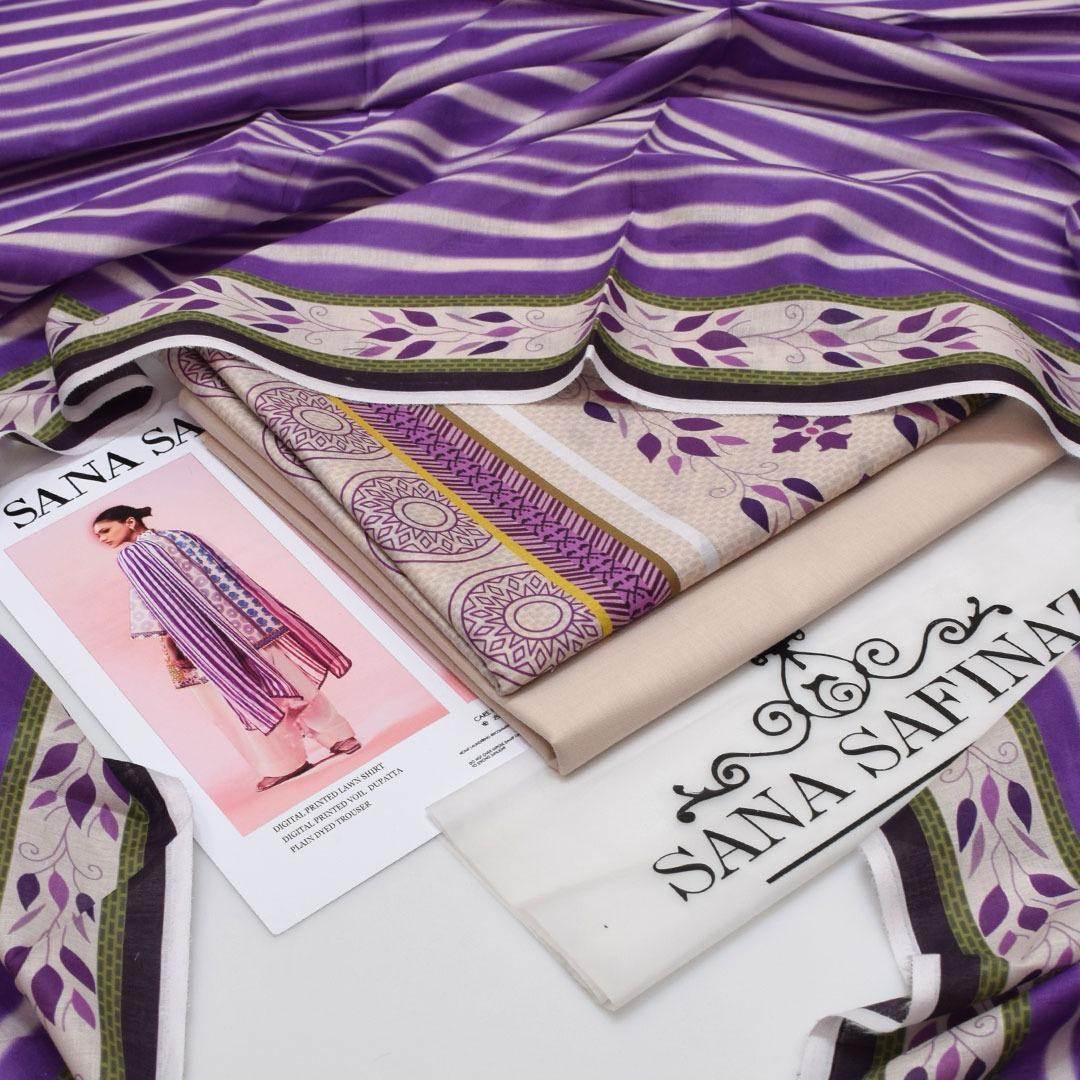 Sana Safinaz – Unstitched Lawn 3PC