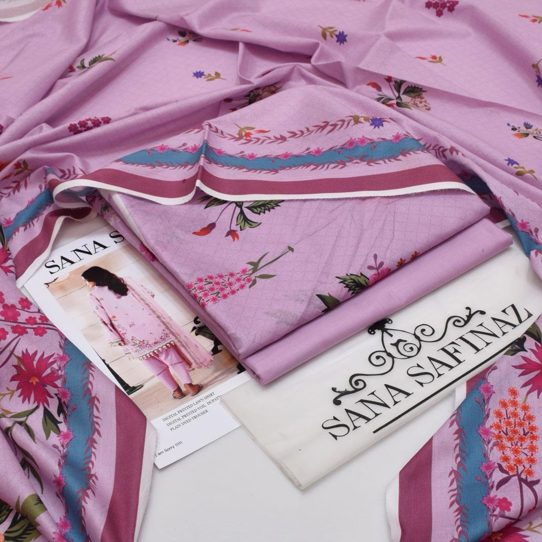 Sana Safinaz – Unstitched Lawn 3PC