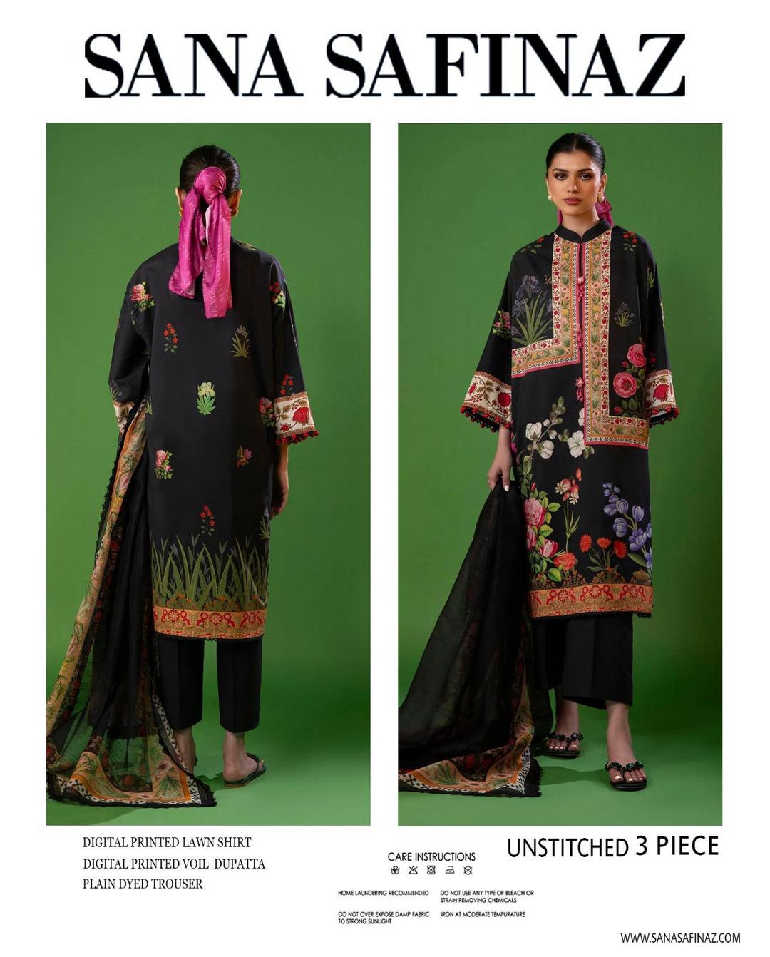 Sana Safinaz Lawn Suit – 3 Piece