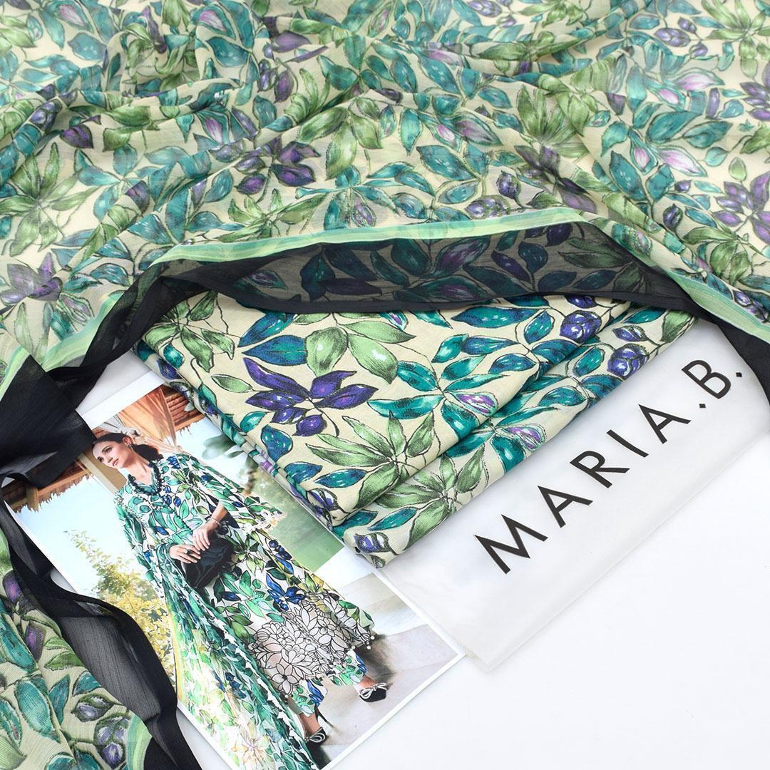 Maria B – M Prints (3PC Lawn) Green