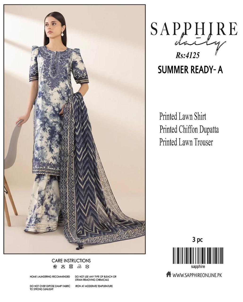 Sapphire – 3PC Collection