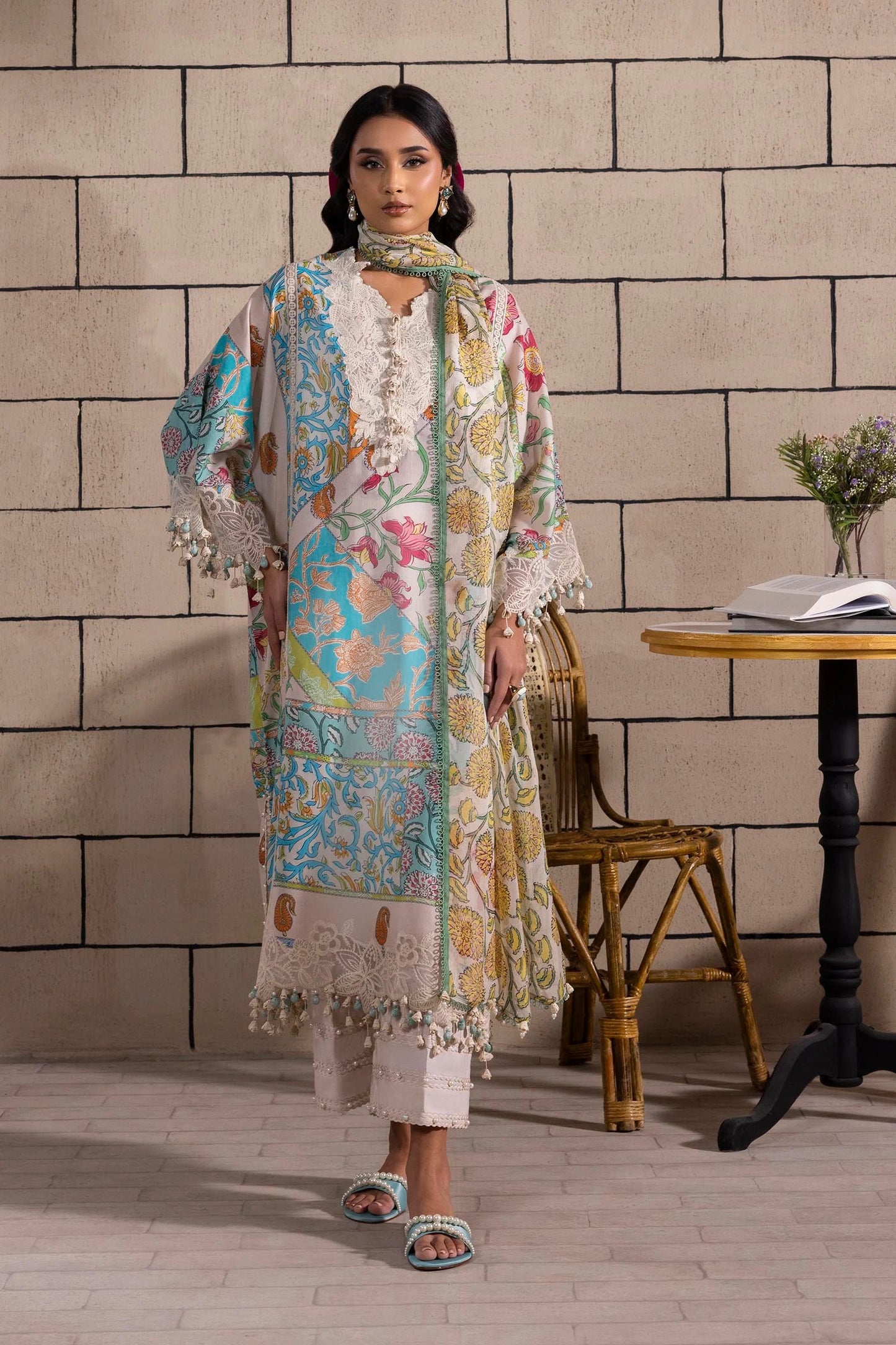 Sana Safinaz 3PC Lawn (Unstitched)