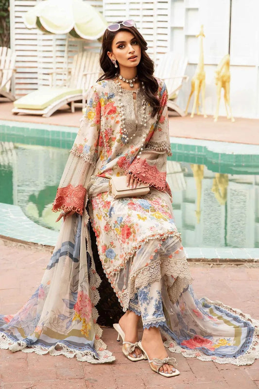 Maria B 3PC   Lawn – M Prints