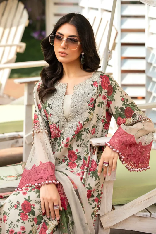 Maria B 3PC Lawn – M Prints