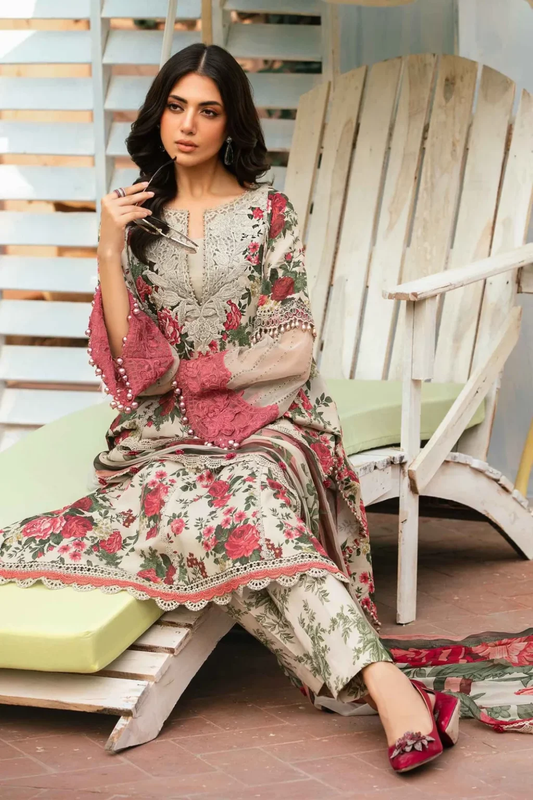 Maria B 3PC Lawn – M Prints