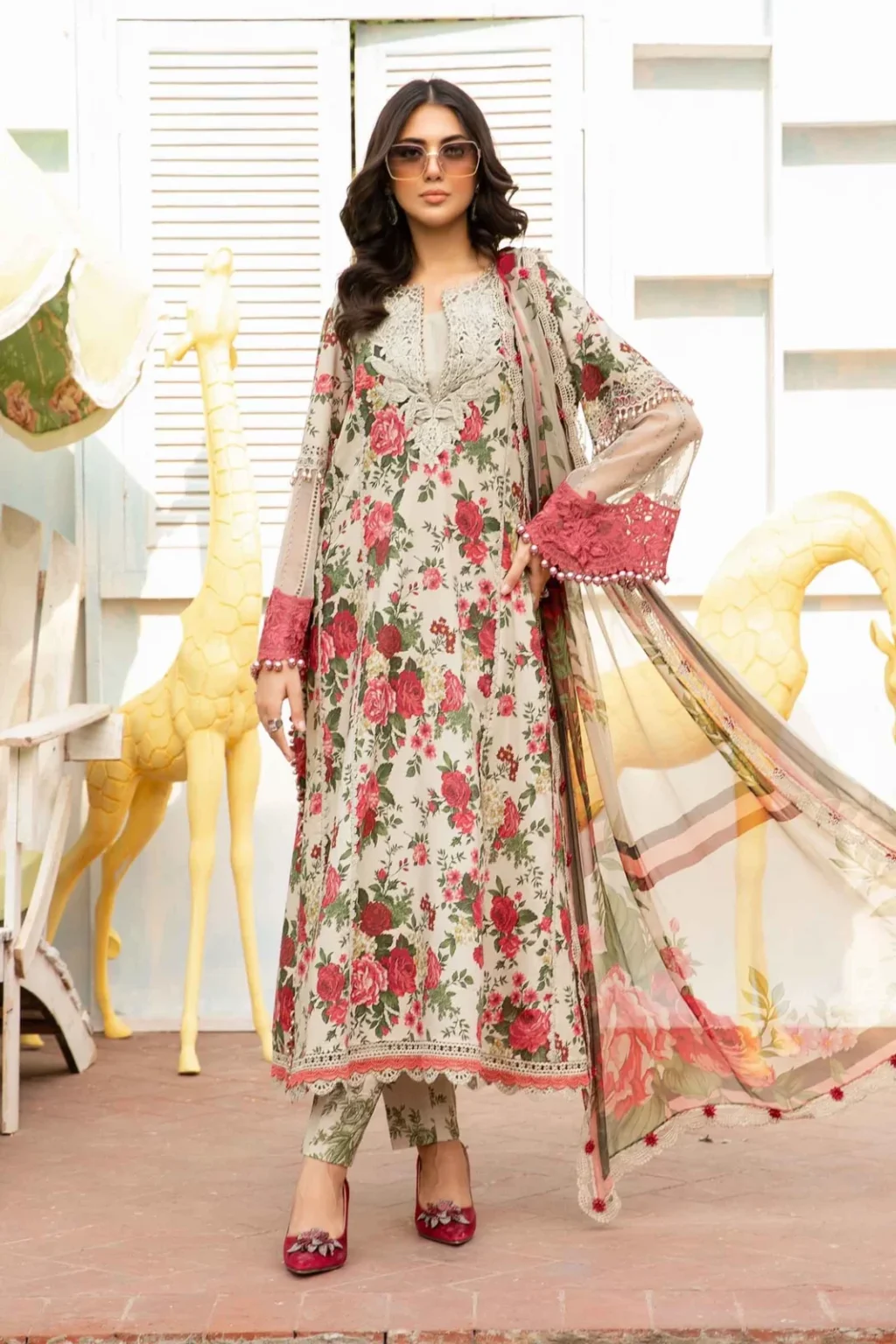 Maria B 3PC Lawn – M Prints