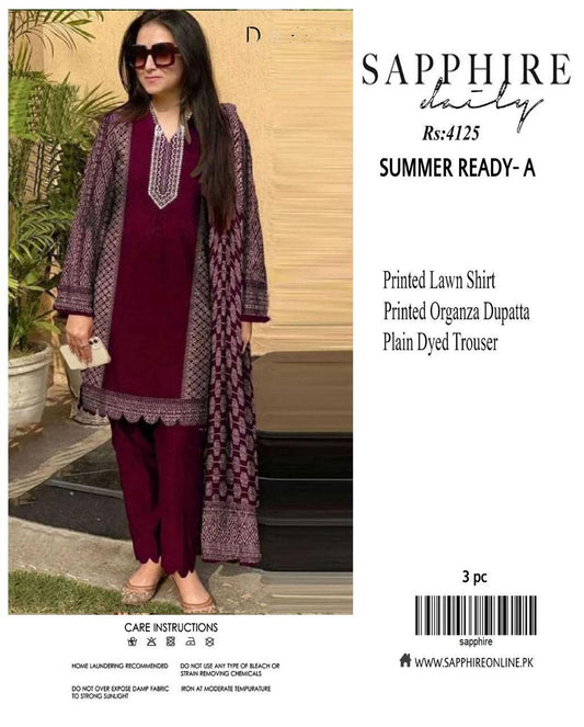 Sapphire – 3PC Collection