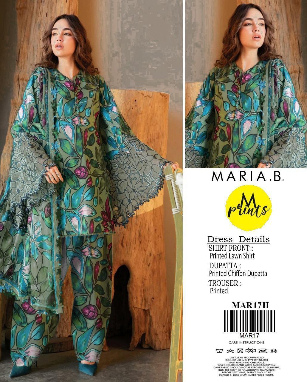 Maria B – M Prints (3PC Lawn)