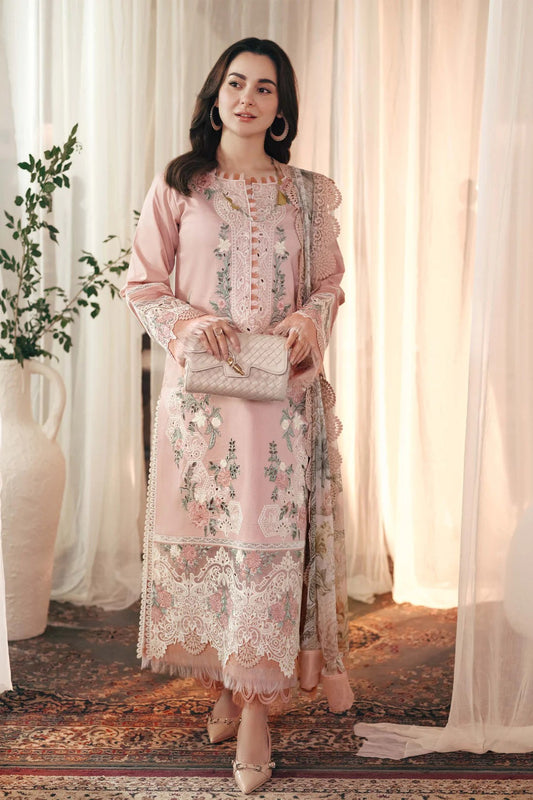 Women's Unstitched Embroidered Suit