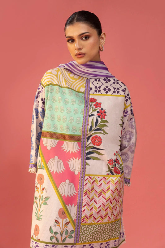 Sana Safinaz – Unstitched Lawn 3PC